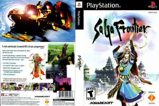 Saga Frontier Cover Art - WOI Solutions