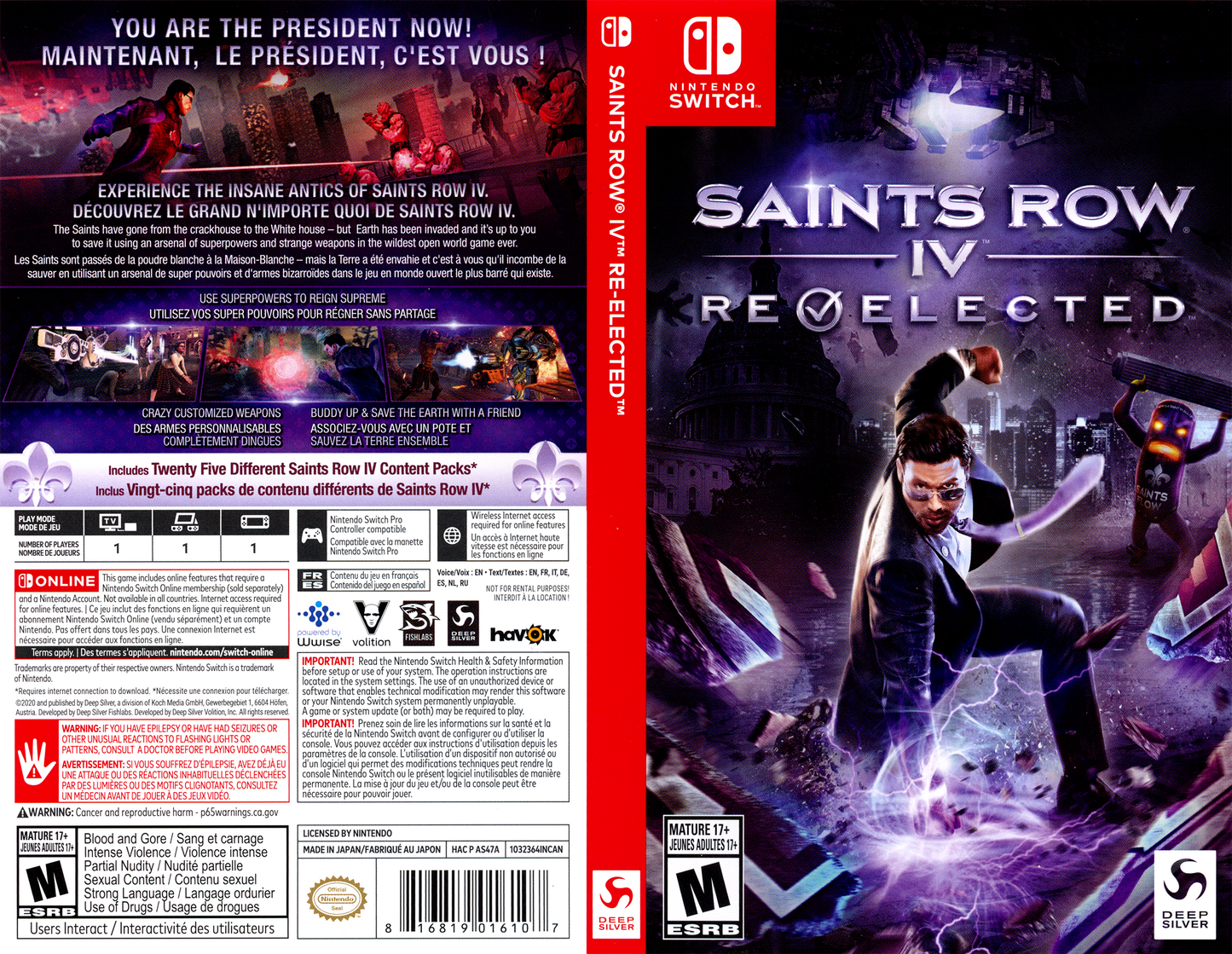 Saints Row IV Re-Elected