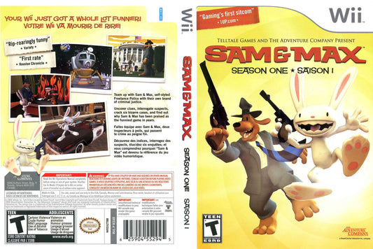 Sam & Max Season One Cover Art - WOI Solutions