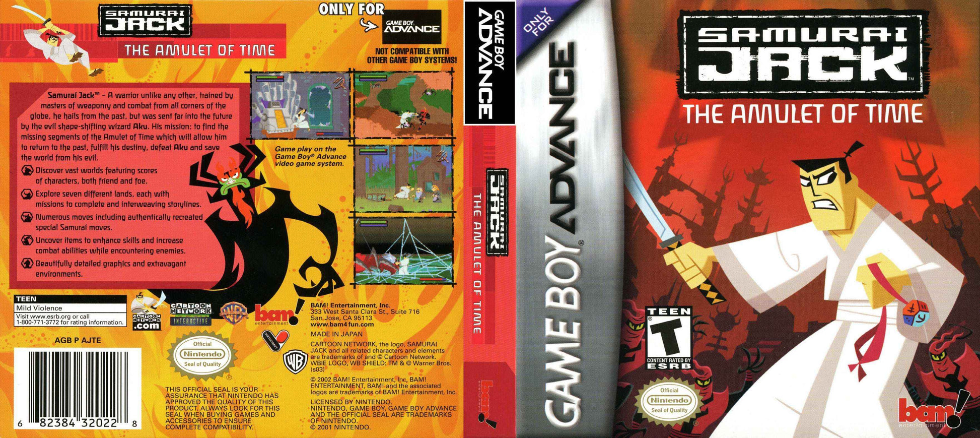 Samurai Jack The Amulet Of Time Cover Art - WOI Solutions