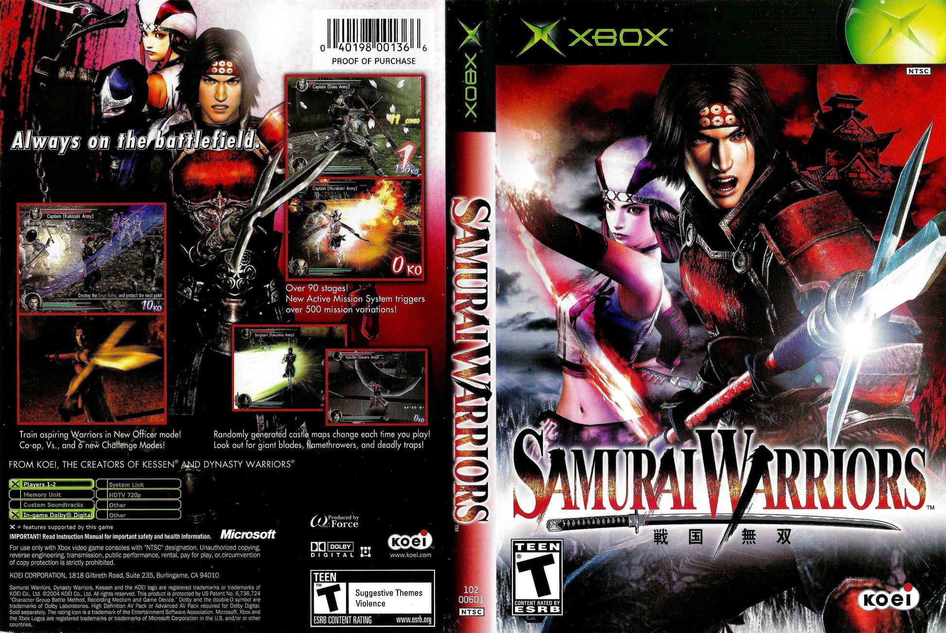Samurai Warriors Cover Art - WOI Solutions