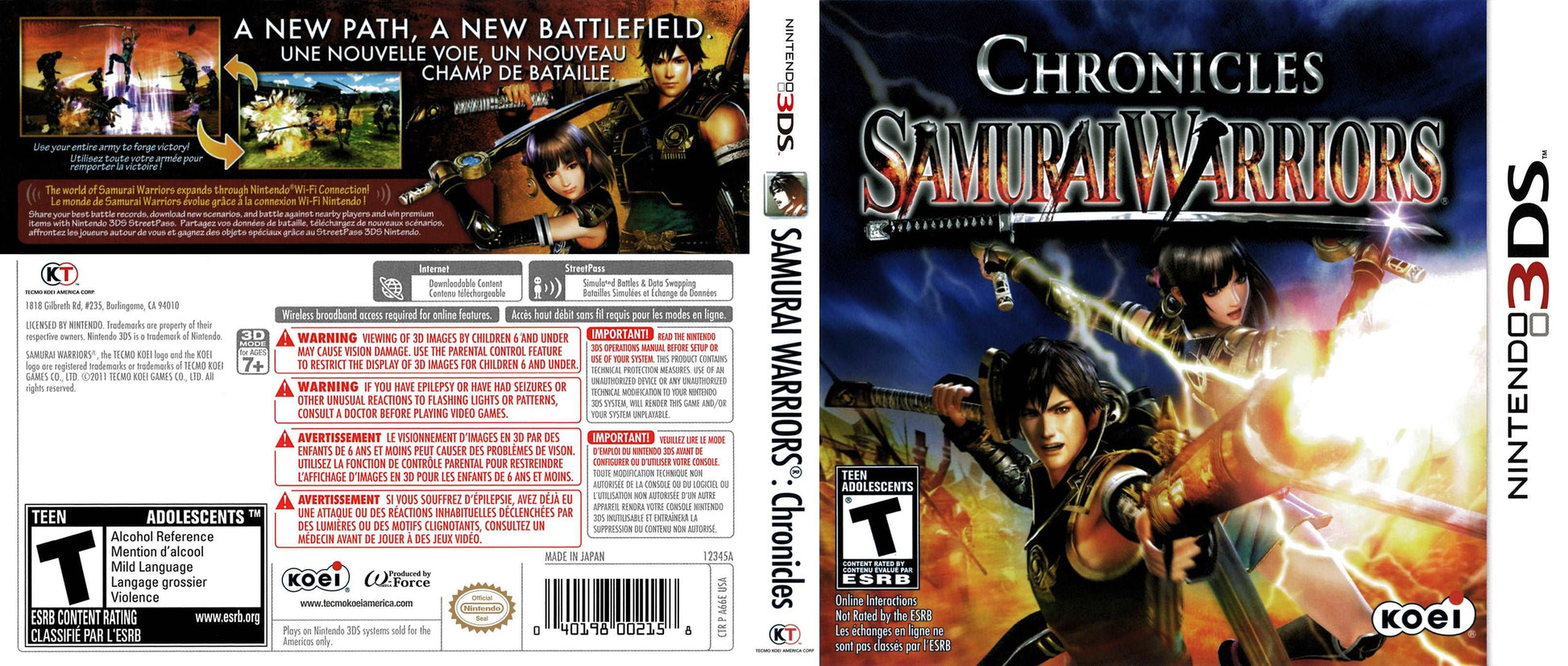 Samurai Warriors Chronicles