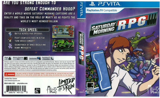 Saturday Morning RPG Cover Art - WOI Solutions