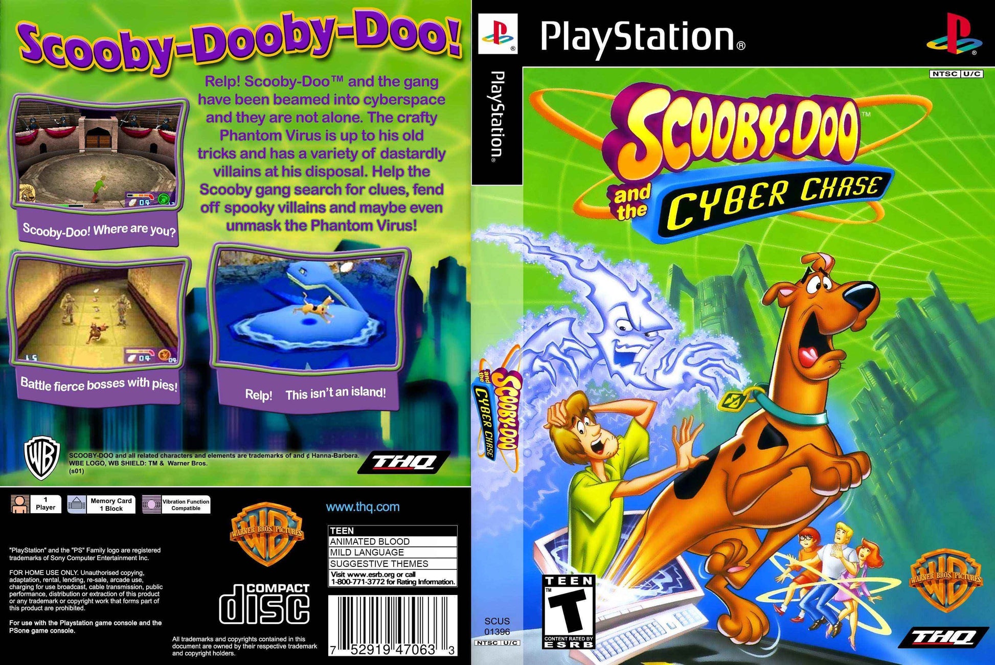 Scooby-Doo and the Cyber Chase Cover Art - WOI Solutions