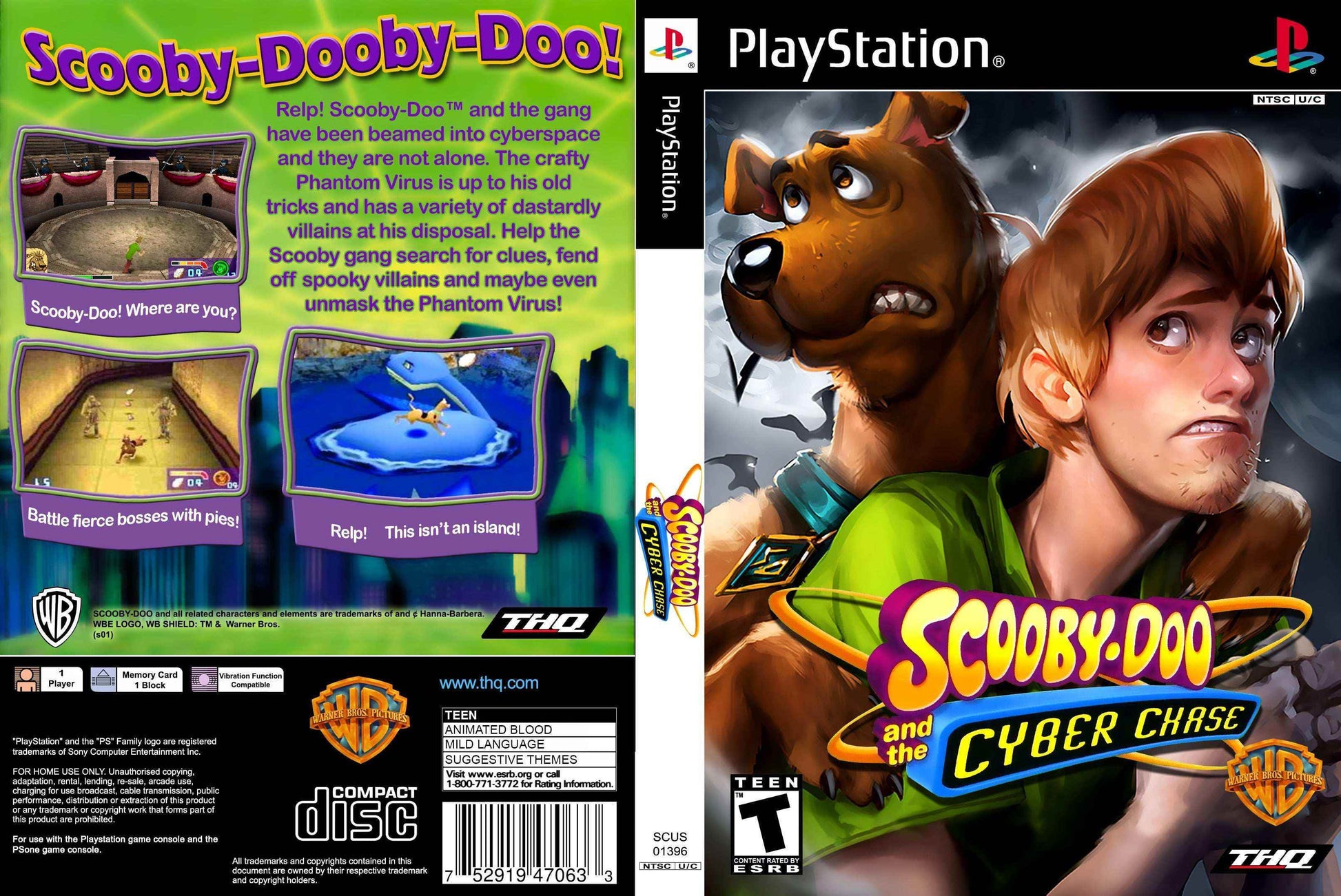 Scooby-Doo and the Cyber Chase Cover Art - WOI Solutions