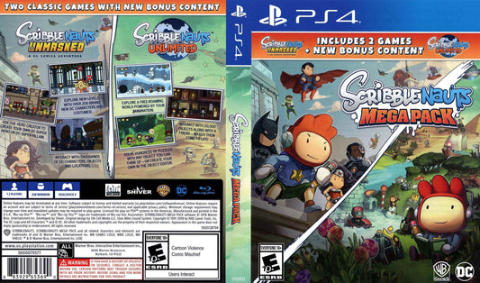 Scribblenauts Mega Pack Cover Art - WOI Solutions