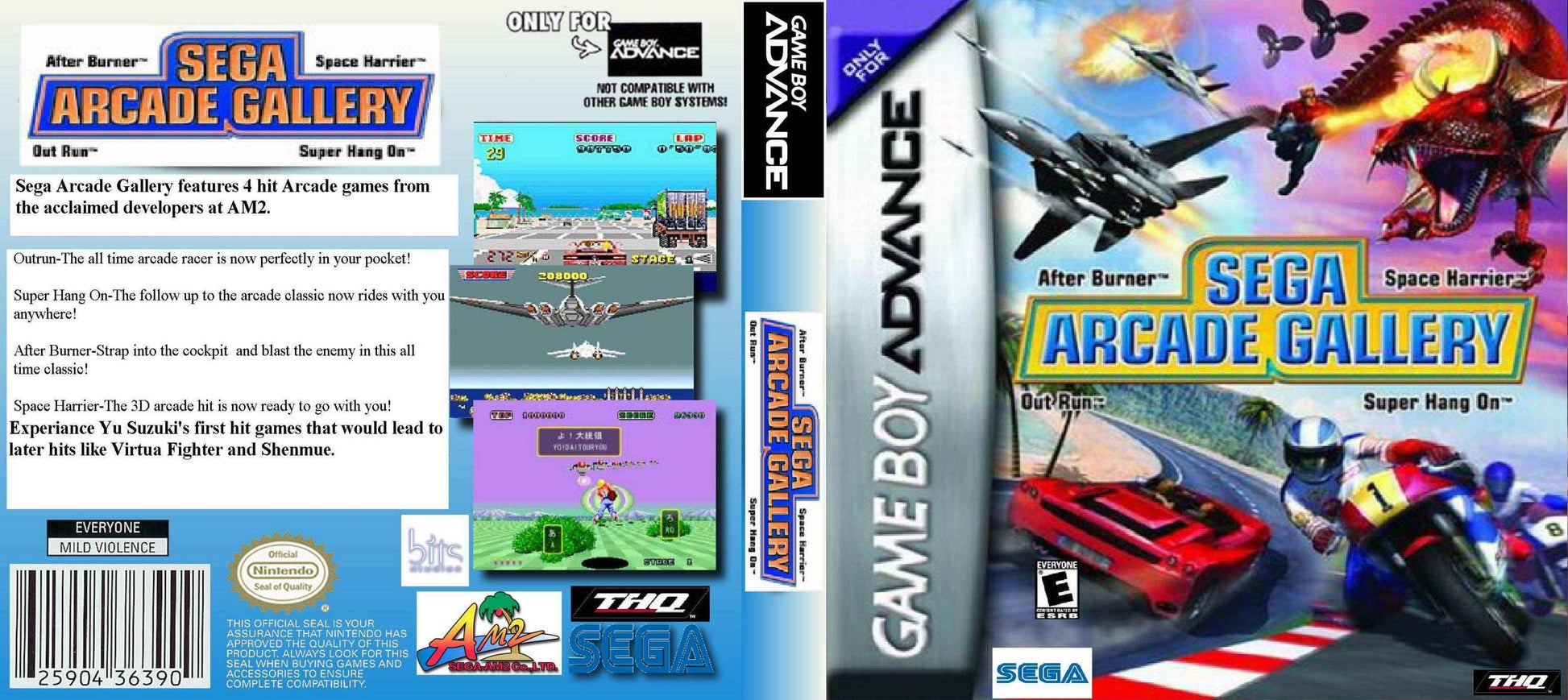 Sega Arcade Gallery Cover Art - WOI Solutions