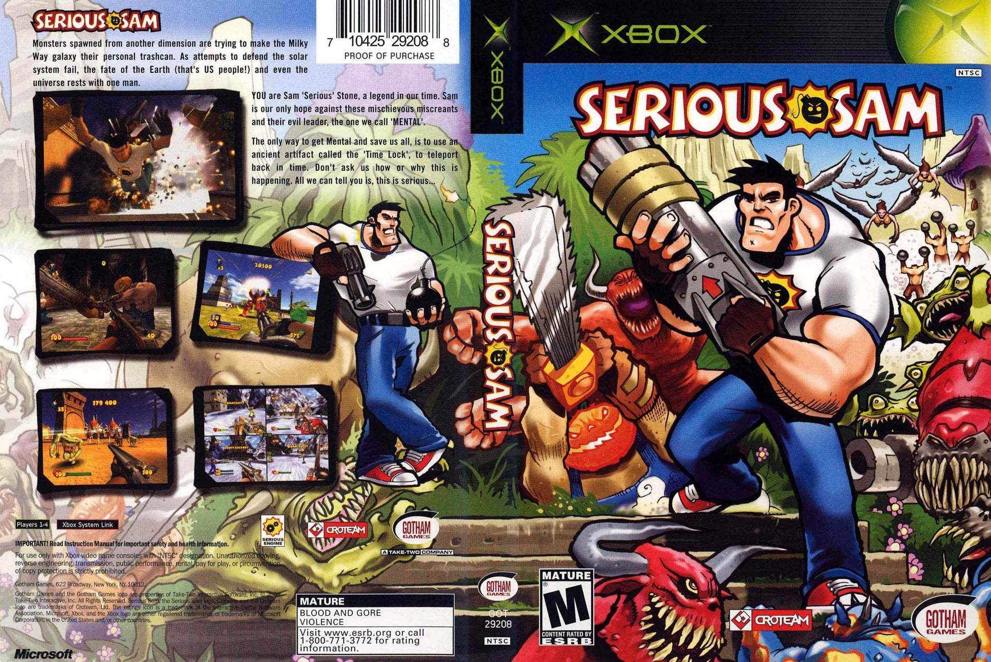 Serious Sam Cover Art - WOI Solutions