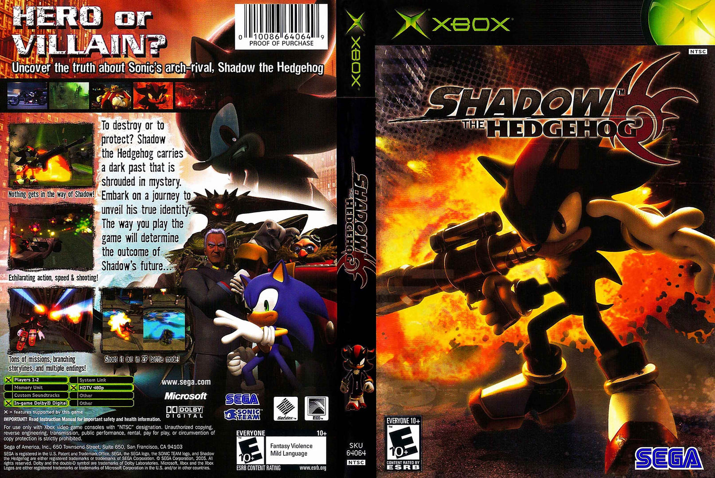 Shadow the Hedgehog Cover Art - WOI Solutions