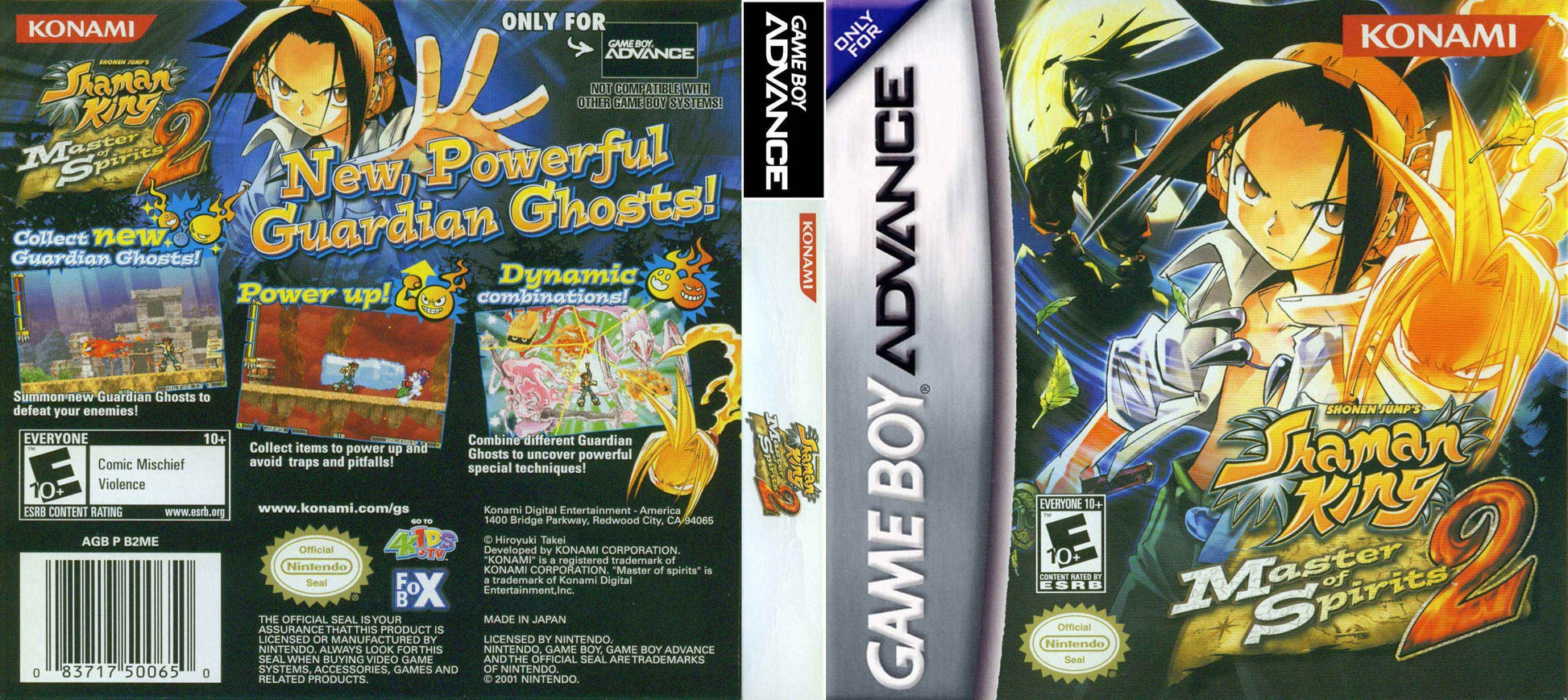 Shaman King Master of Spirits Cover Art - WOI Solutions