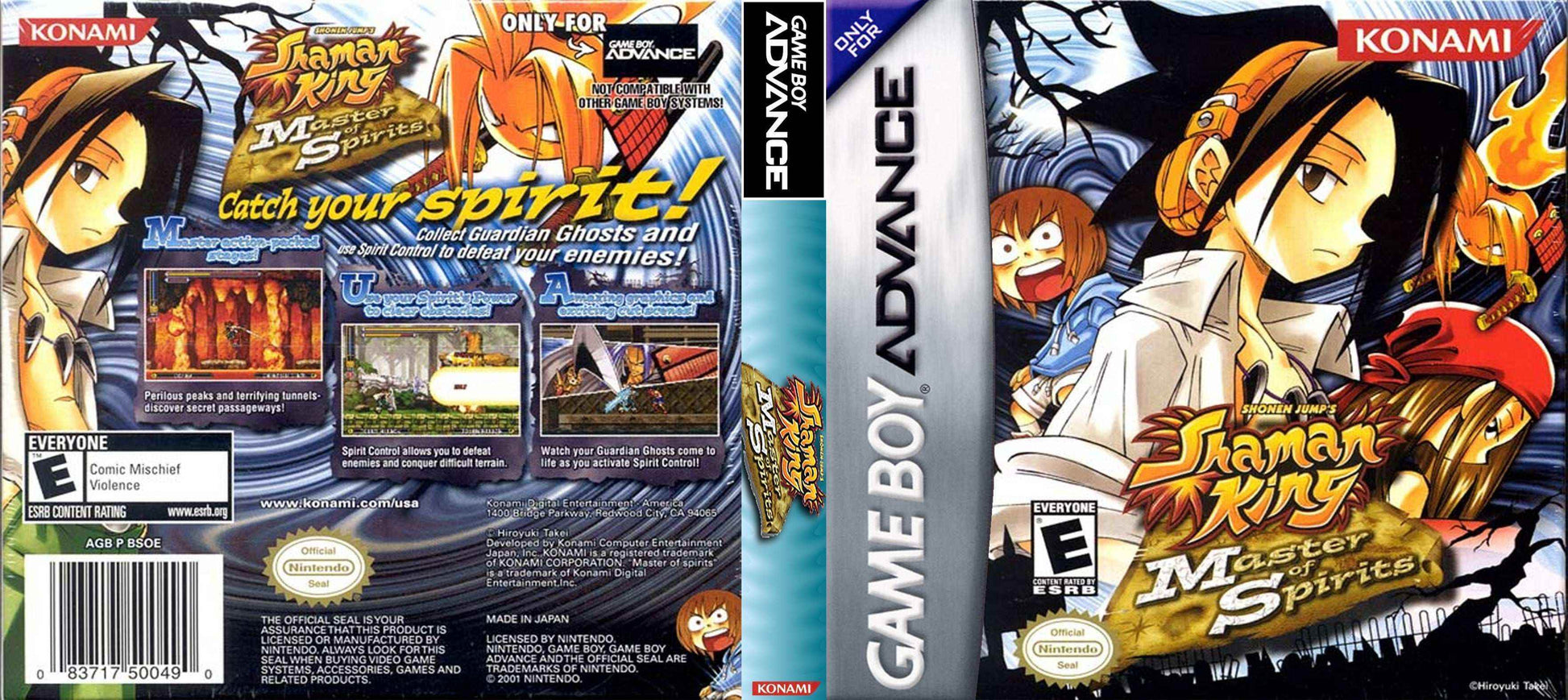 Shaman King Master of Spirits Cover Art - WOI Solutions