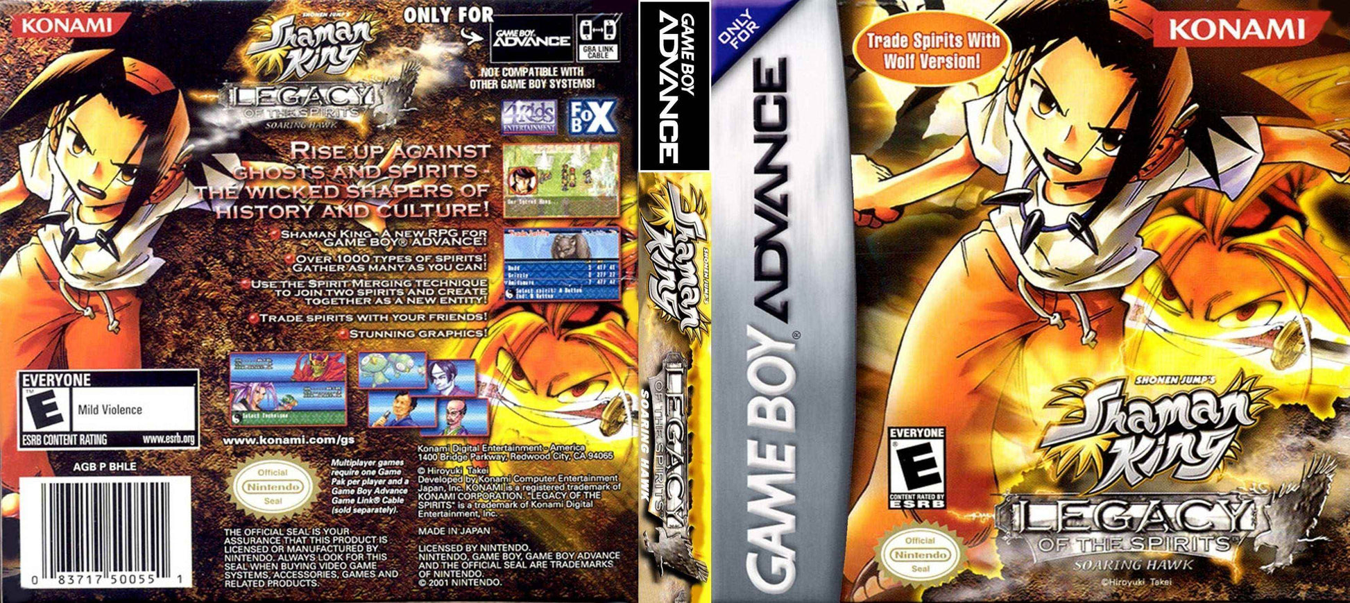 Shaman King Soaring Hawk Cover Art - WOI Solutions