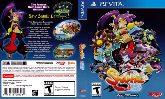 Shantae Half-Genie Hero Cover Art - WOI Solutions