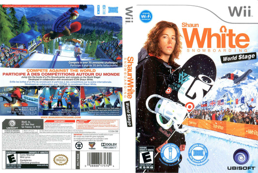 Shaun White Snowboarding World Stage Cover Art - WOI Solutions