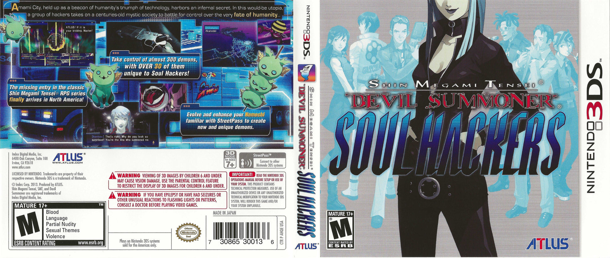 Shin Megami Tensei Devil Summoner Soul Hackers