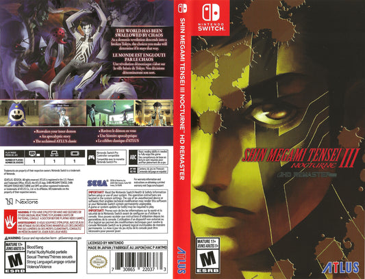 Shin Megami Tensei III Nocturne HD Remaster