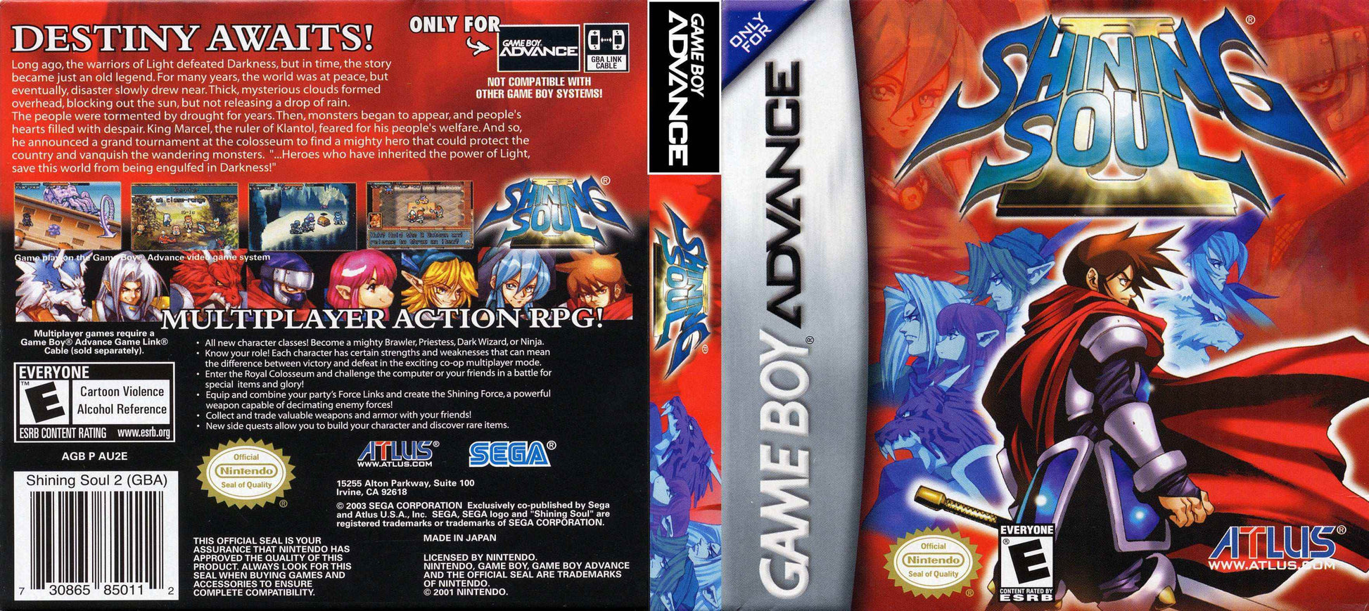 Shining Soul II Cover Art - WOI Solutions