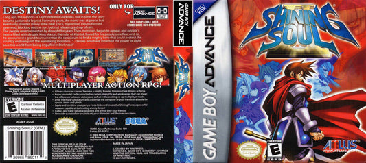 Shining Soul II Cover Art - WOI Solutions