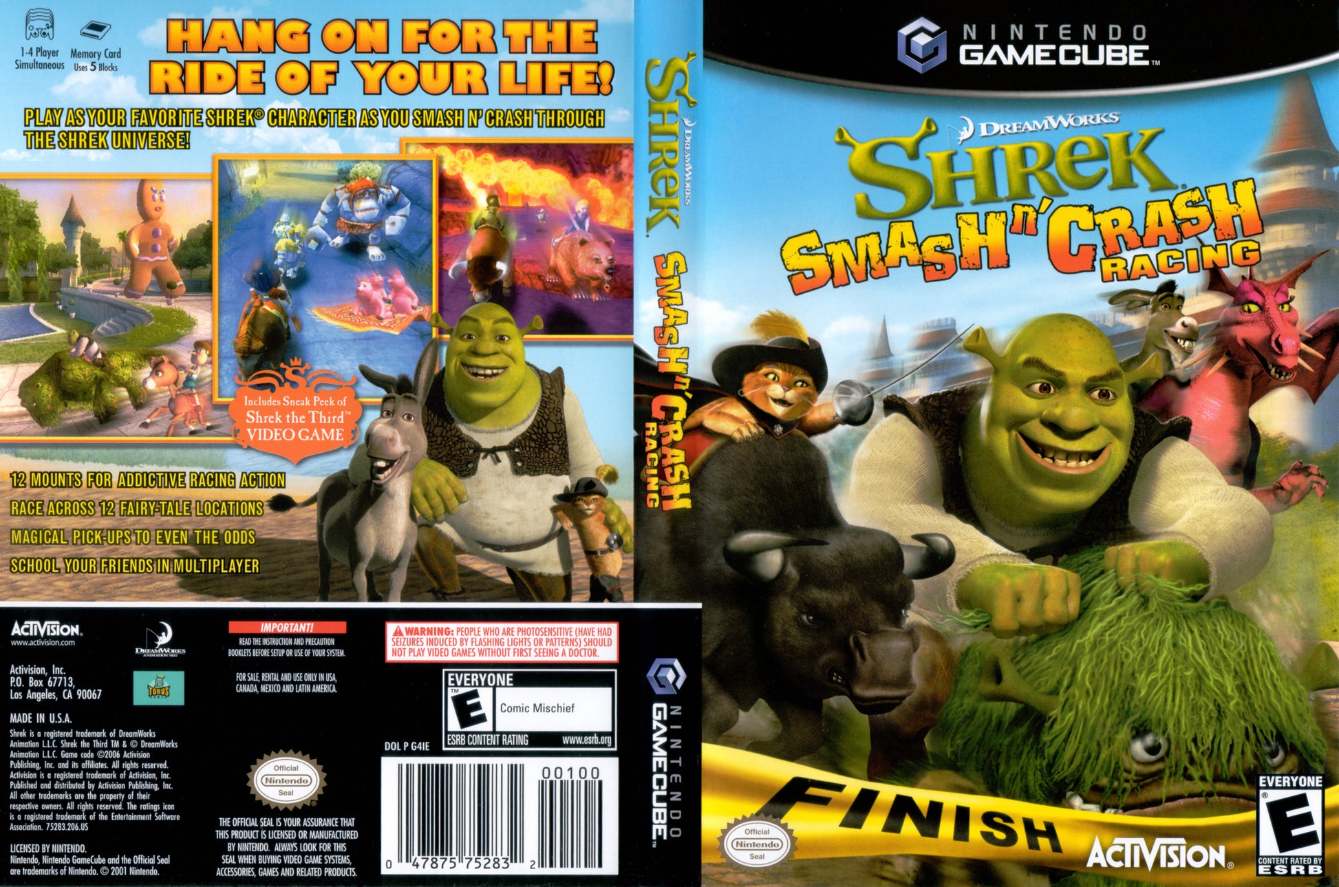 Shrek Smash n' Crash Racing