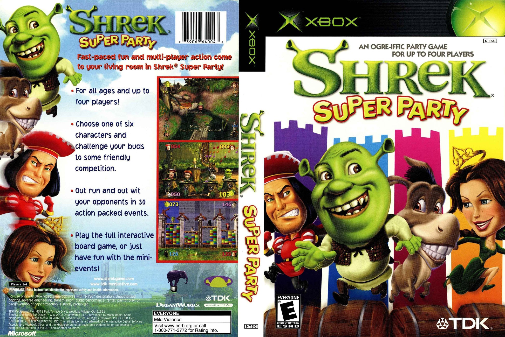 Shrek Super Party Cover Art - WOI Solutions
