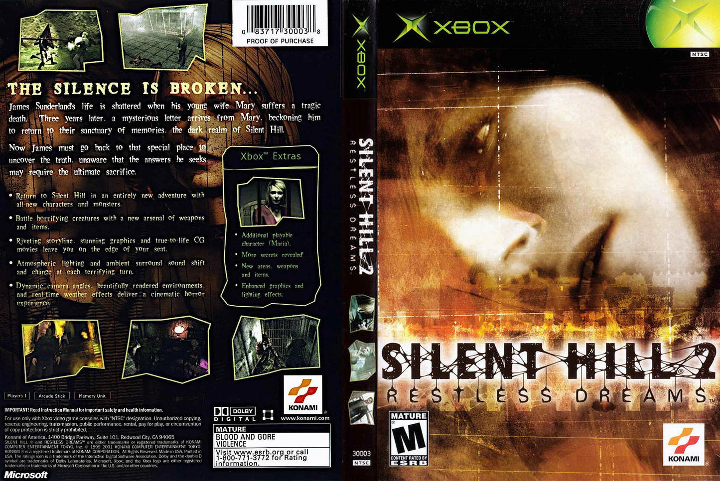 Silent Hill 2 Restless Dreams Cover Art - WOI Solutions