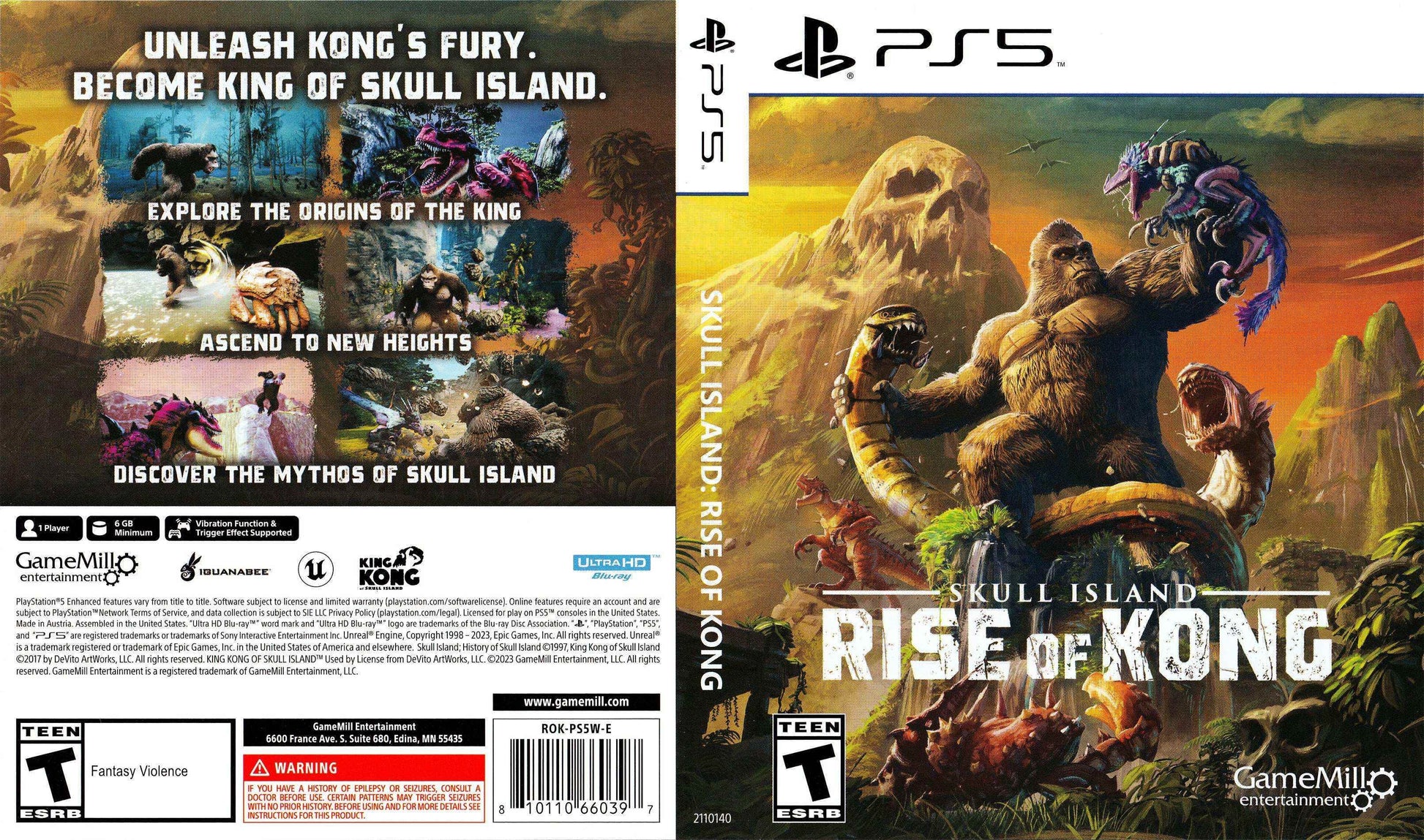 Skull Island Rise of Kong Cover Art - WOI Solutions
