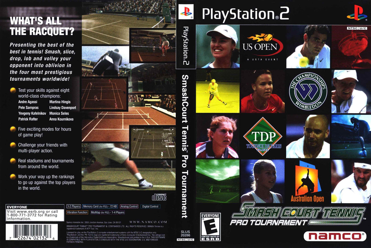 SmashCourt Tennis Pro Tournament Cover Art - WOI Solutions