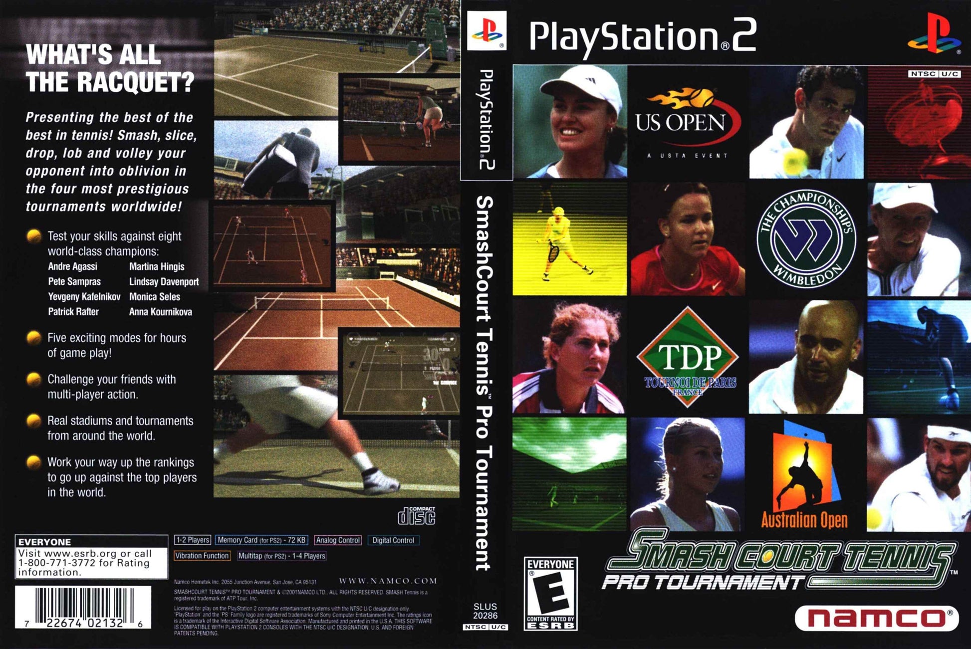 SmashCourt Tennis Pro Tournament Cover Art - WOI Solutions