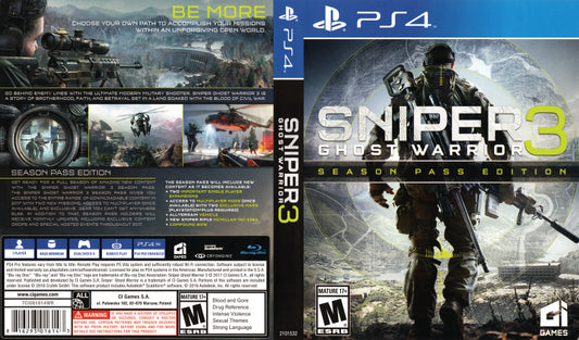 Sniper Ghost Warrior 3 Season Pass Edition