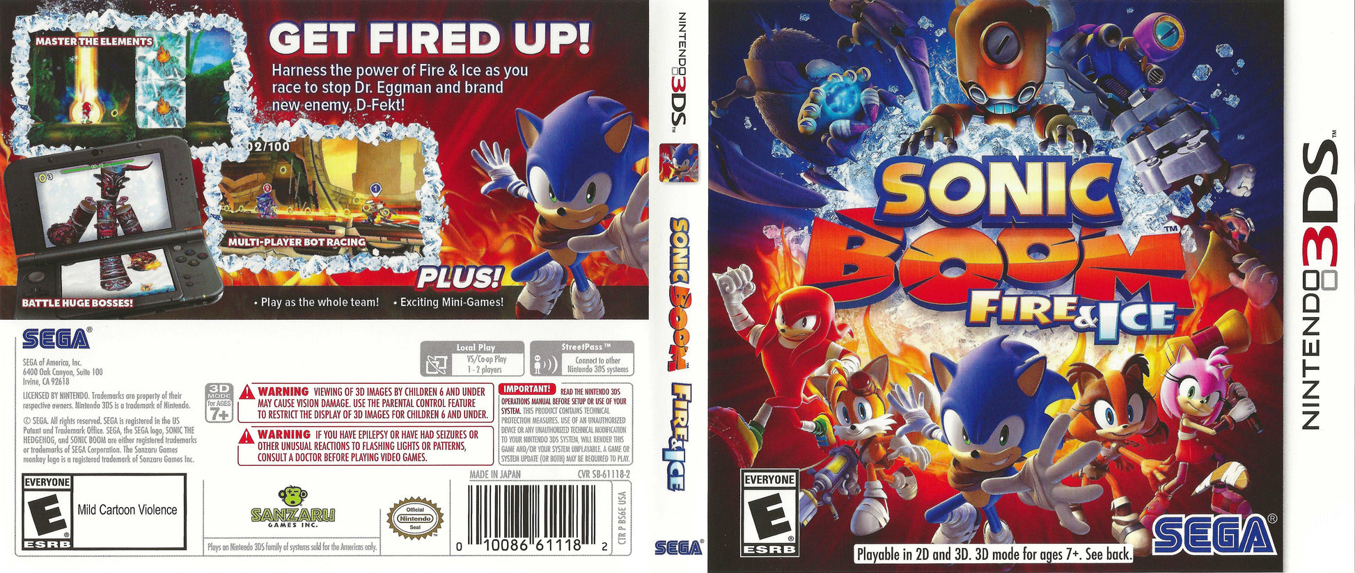 Sonic Boom Fire & Ice