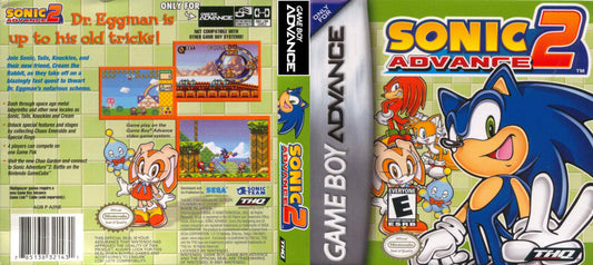 Sonic Advance 2 Cover Art - WOI Solutions