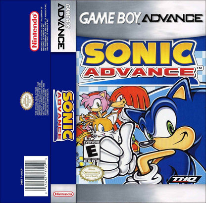 Sonic Advance Cover Art - WOI Solutions