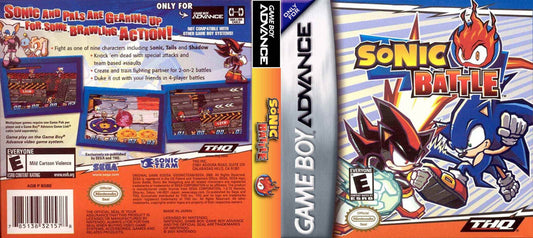 Sonic Battle Cover Art - WOI Solutions
