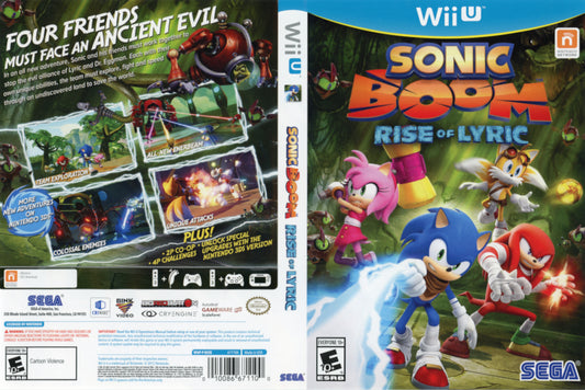 Sonic Boom Rise of Lyric