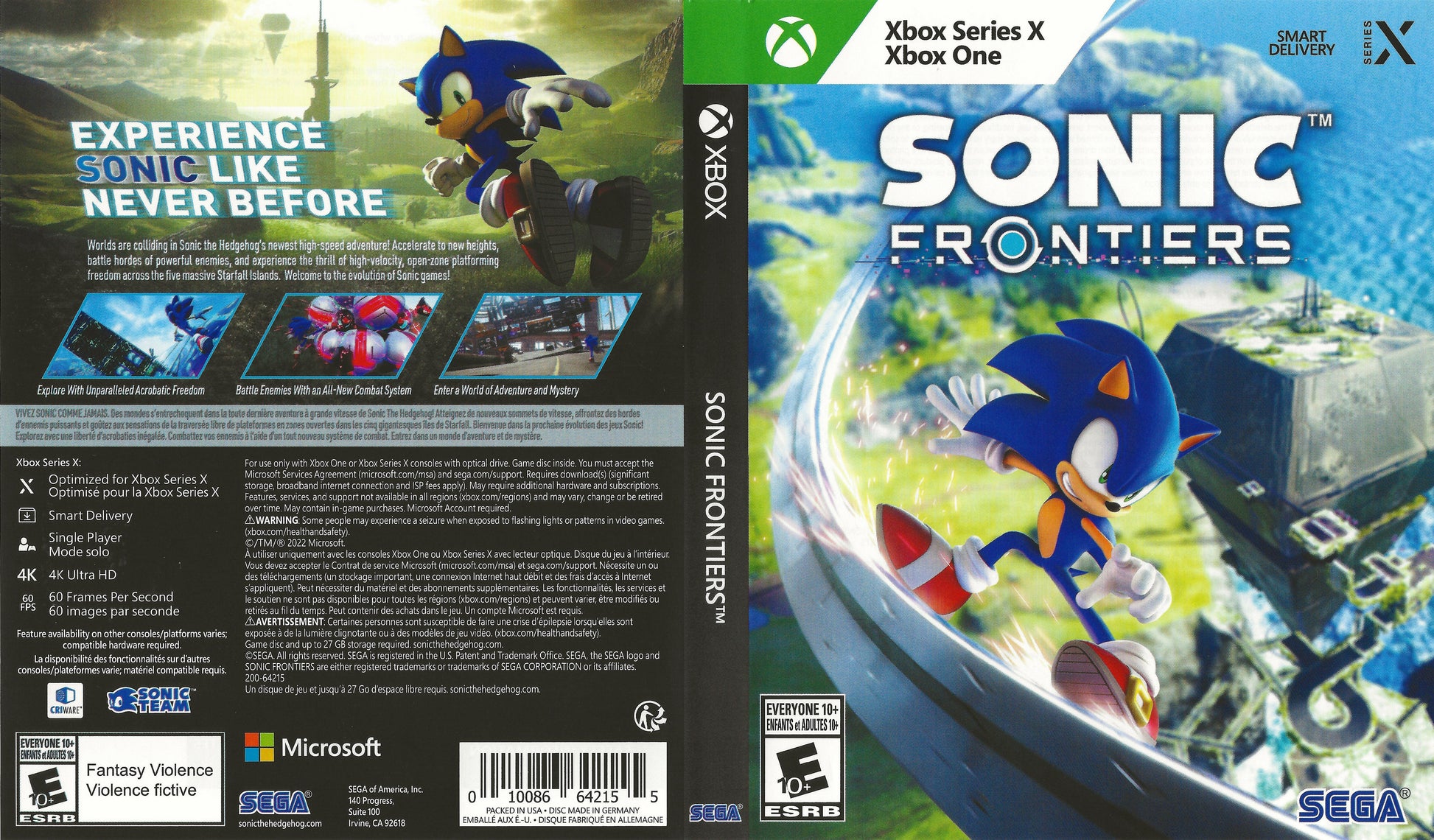 Sonic Frontiers