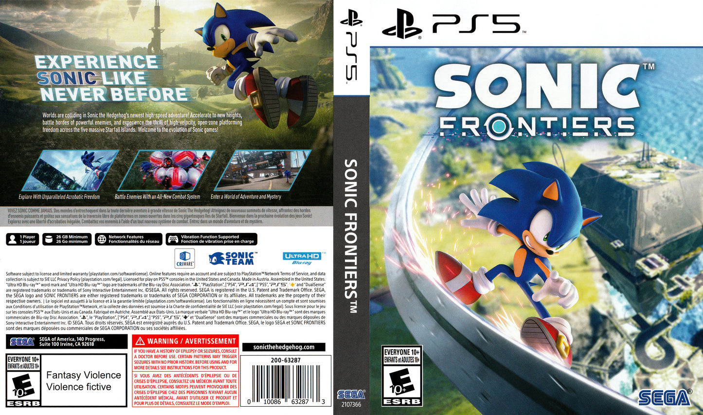 Sonic Frontiers