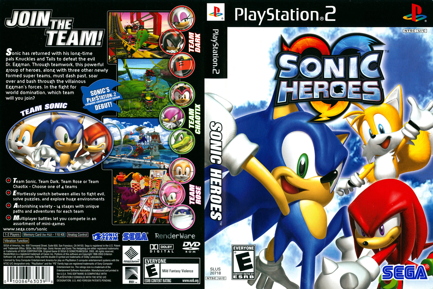 Sonic Heroes