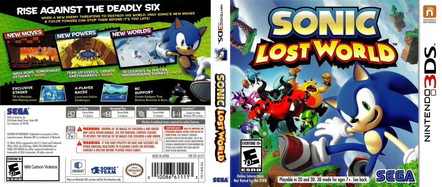 Sonic Lost World