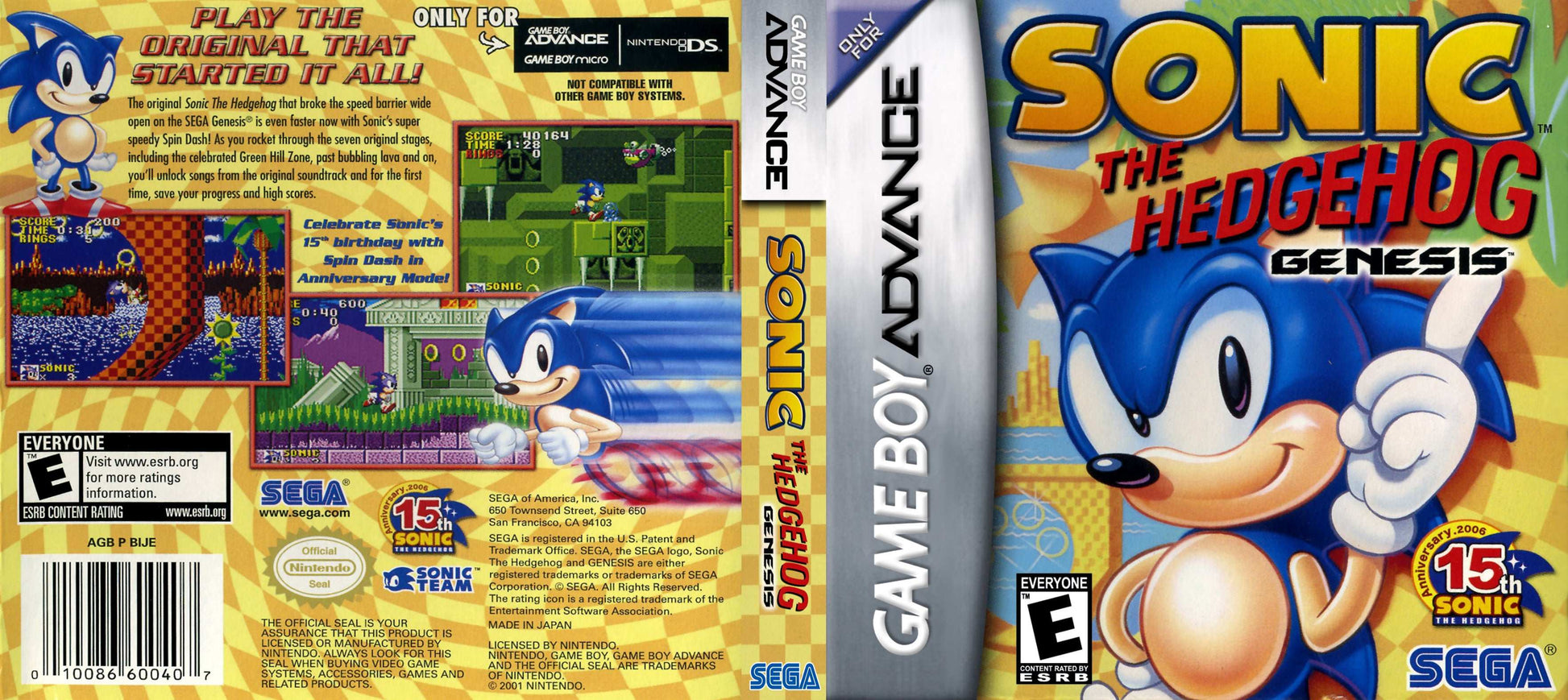 Sonic The Hedgehog Genesis