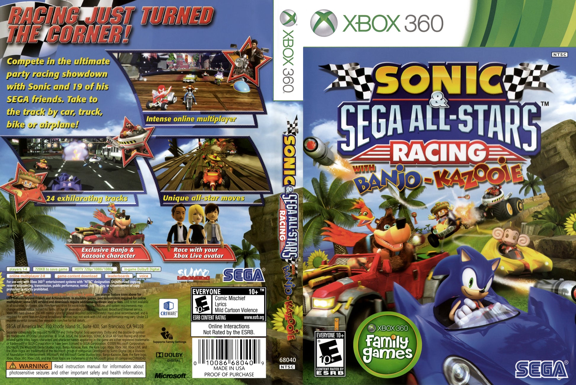 Sonic and Sega All-Stars Racing