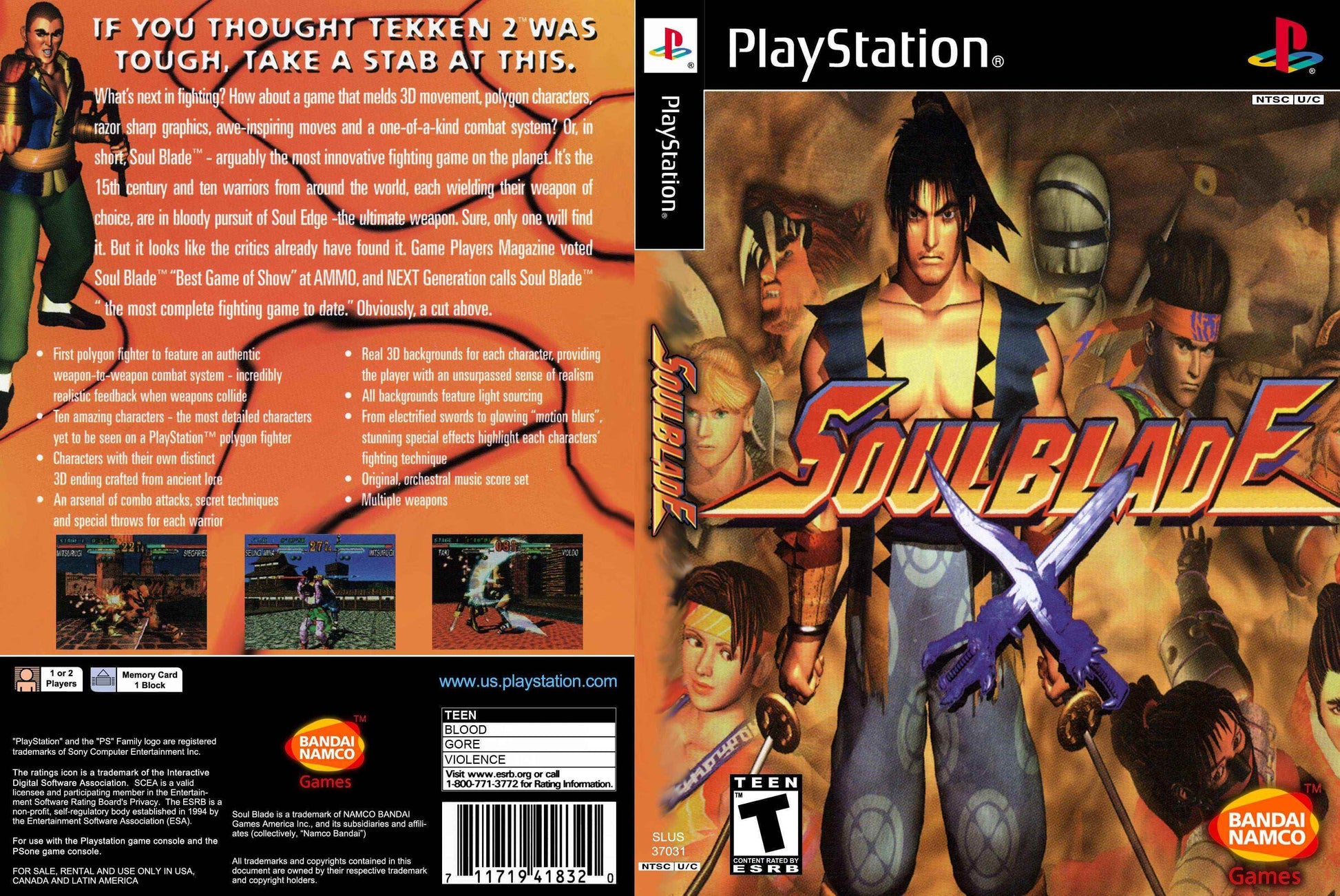 Soul Blade Cover Art - WOI Solutions