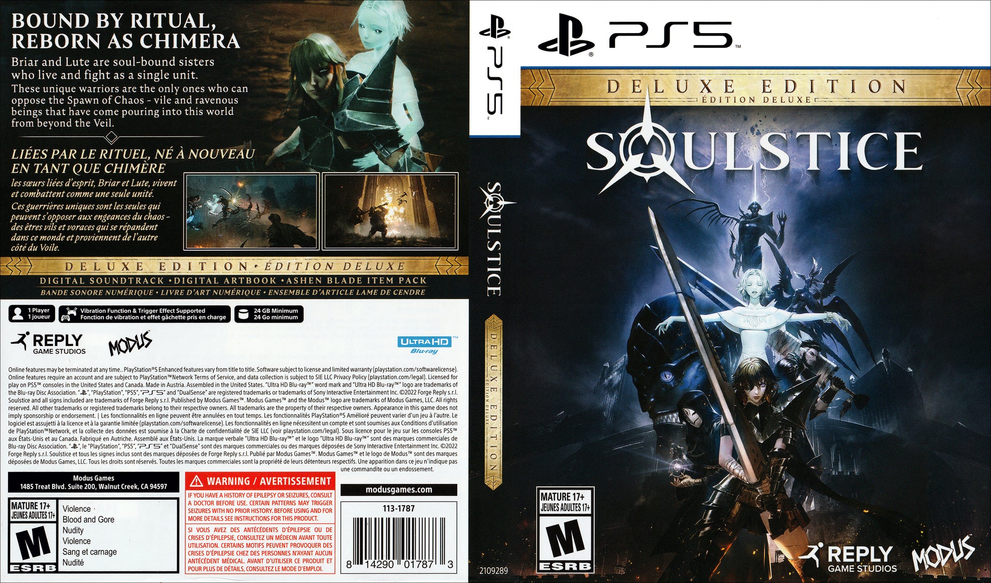 Soulstice Deluxe Edition