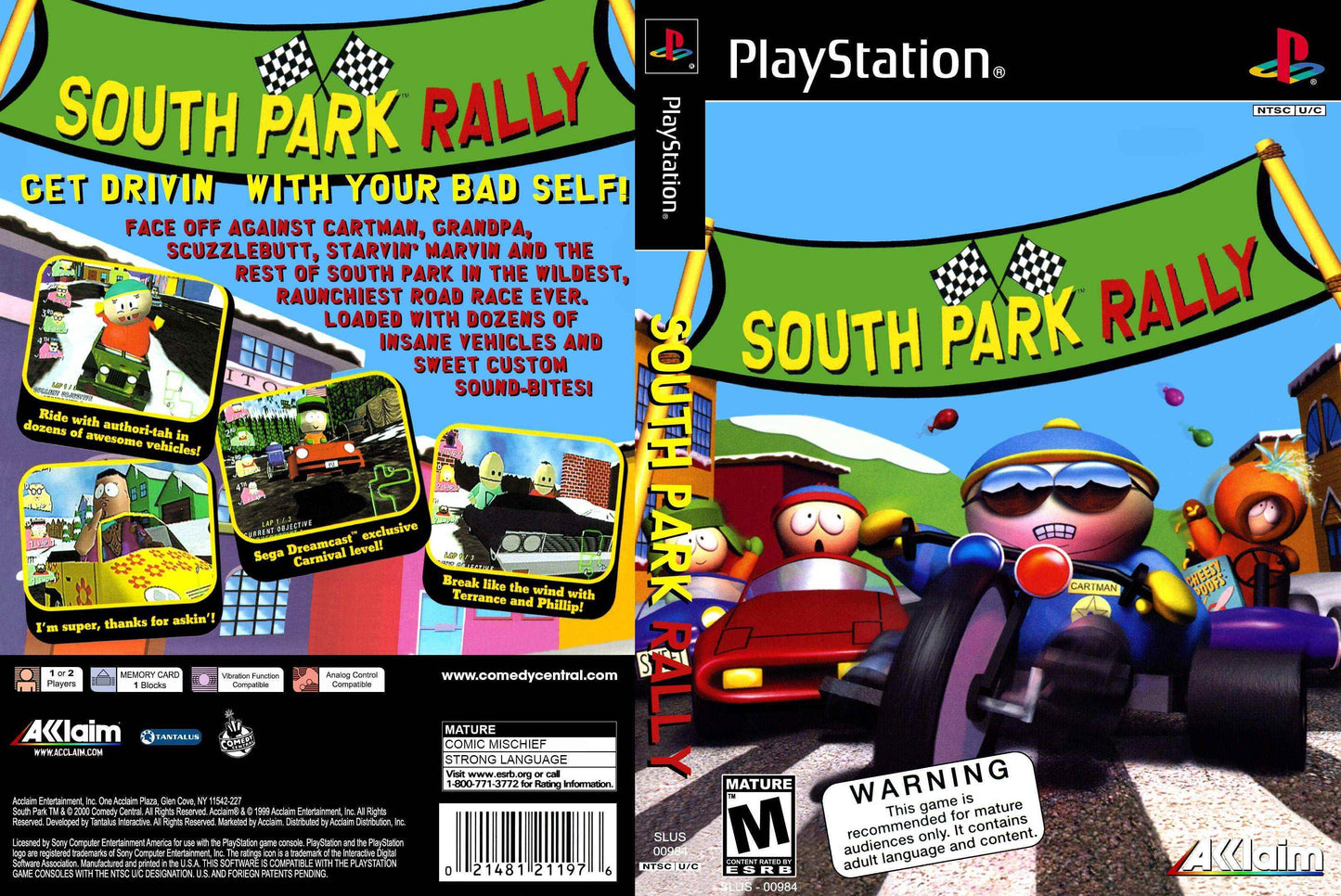 South Park Rally Cover Art - WOI Solutions
