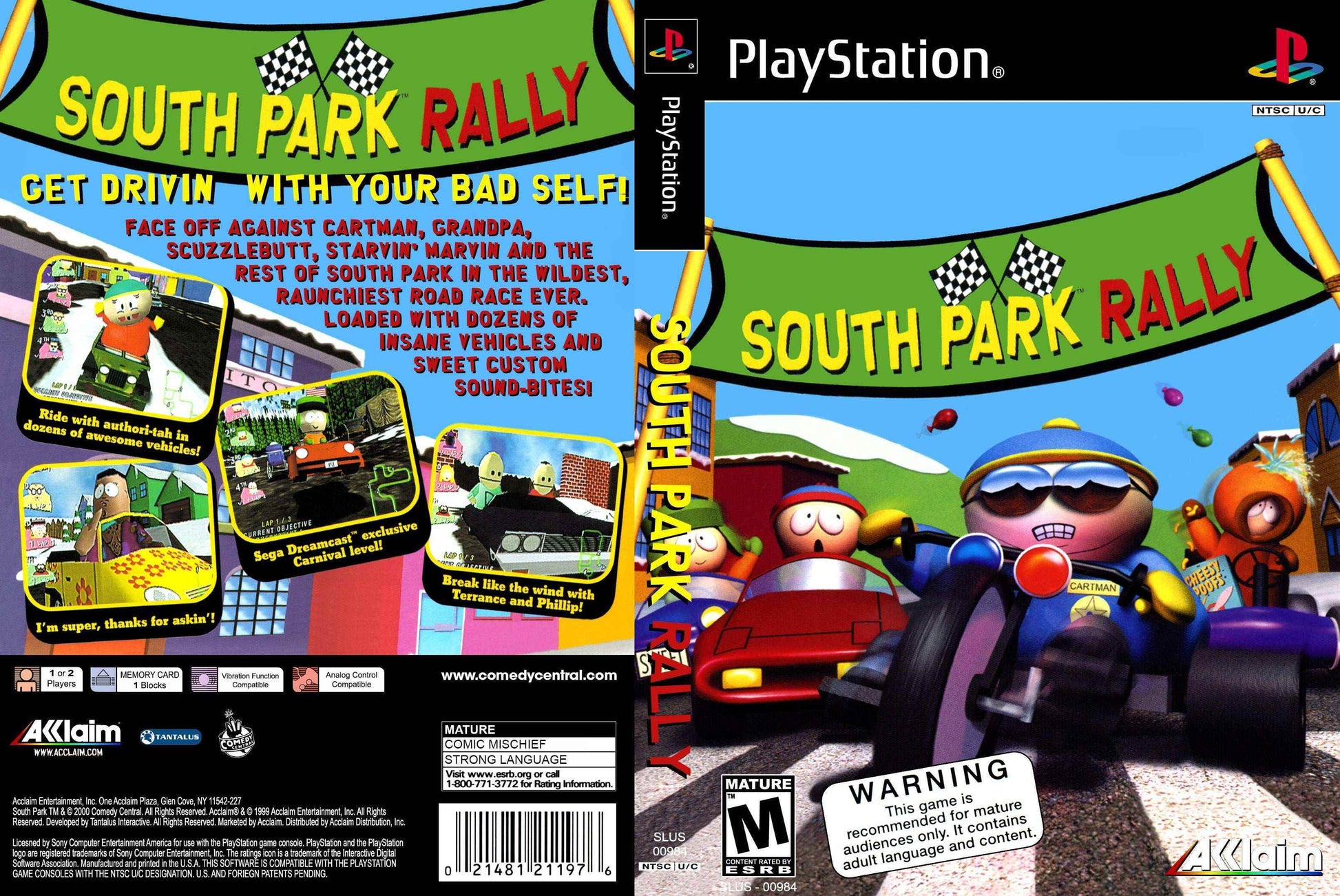 South Park Rally Cover Art - WOI Solutions