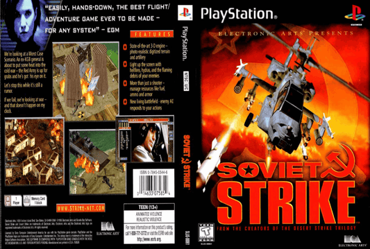 Soviet Strike Cover Art - WOI Solutions