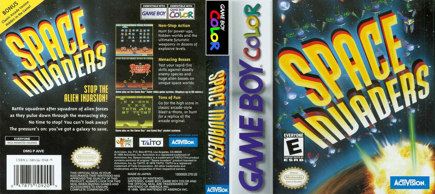 Space Invaders Cover Art - WOI Solutions