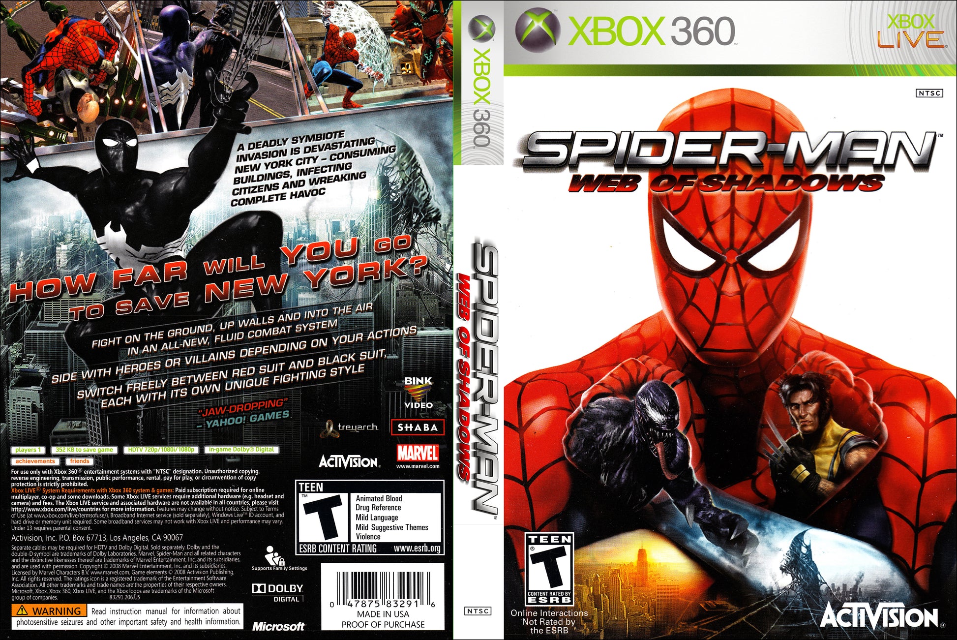 Spider-Man Web of Shadows