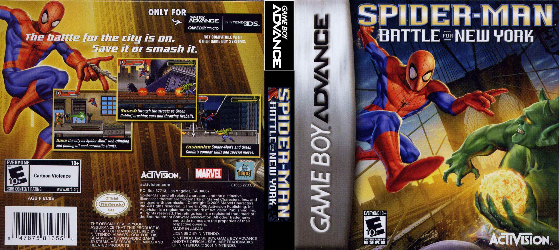 Spiderman Battle for New York Cover Art - WOI Solutions