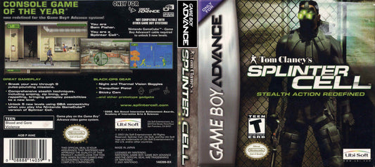Splinter Cell Cover Art - WOI Solutions
