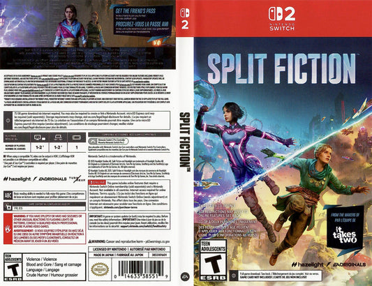 Split Fiction Cover Art - WOI Solutions